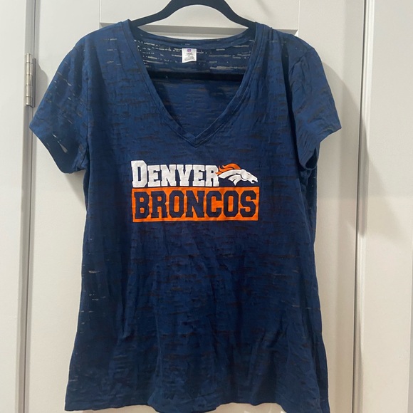 Denver Broncos Women's Sleepwear Shirt XL NFL Team Apparel - Picture 8 of 8